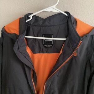 The North Face Men's Gray and Orange Jacket